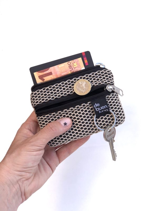 Monedero tarjetero artesanal | Una mini cartera