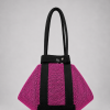 Bolso Bea L rosa fucsia frontal