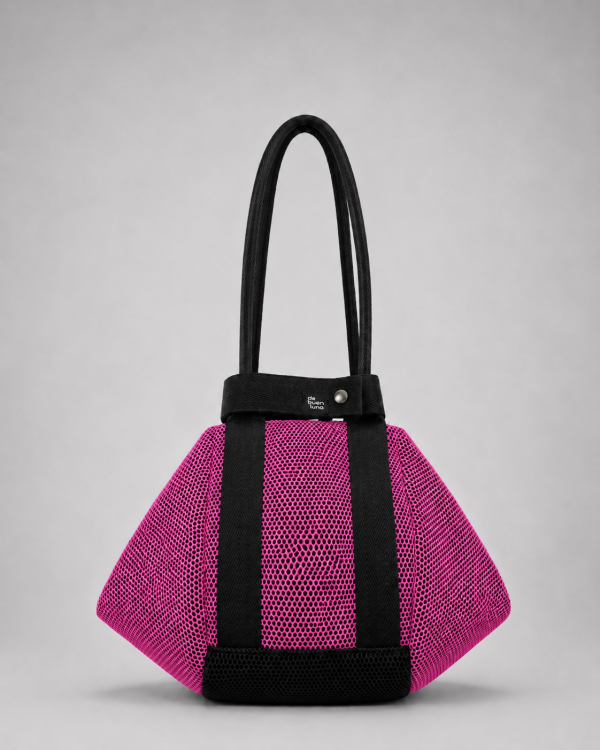 Bolso Bea L rosa fucsia frontal